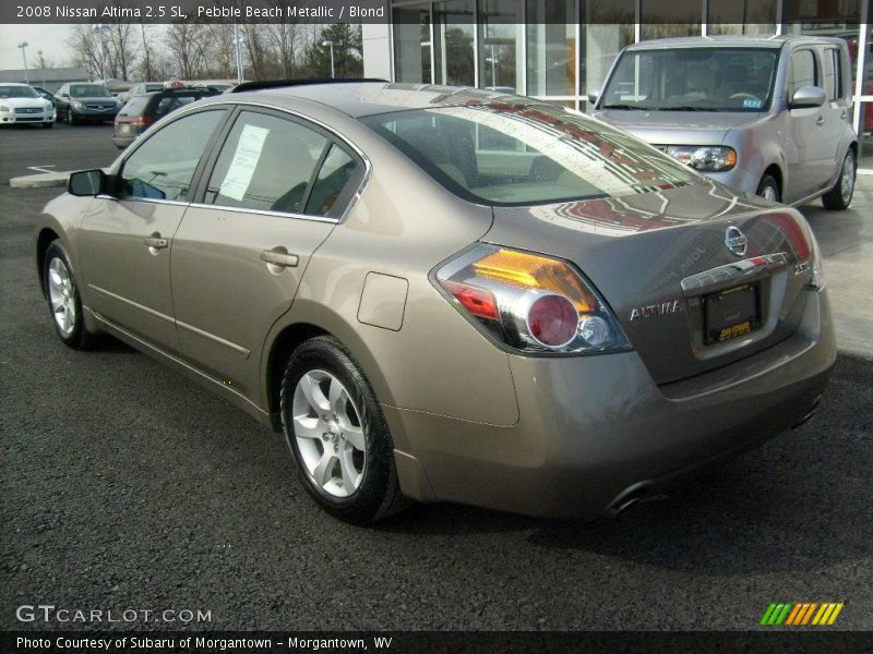 Pebble Beach Metallic / Blond 2008 Nissan Altima 2.5 SL