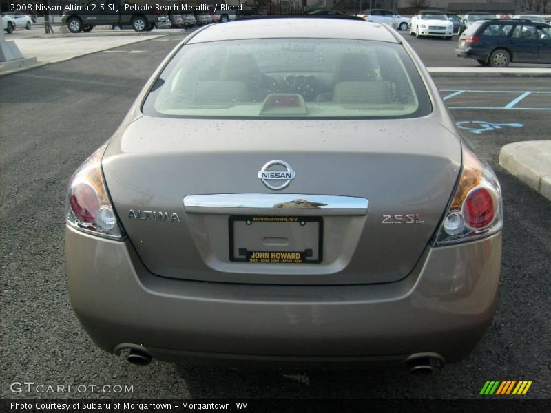 Pebble Beach Metallic / Blond 2008 Nissan Altima 2.5 SL