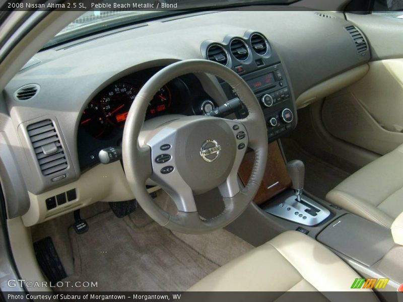 Pebble Beach Metallic / Blond 2008 Nissan Altima 2.5 SL