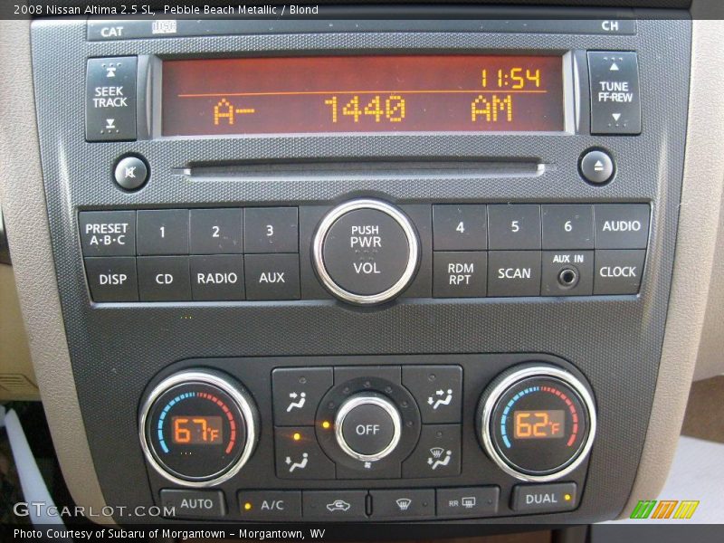 Pebble Beach Metallic / Blond 2008 Nissan Altima 2.5 SL
