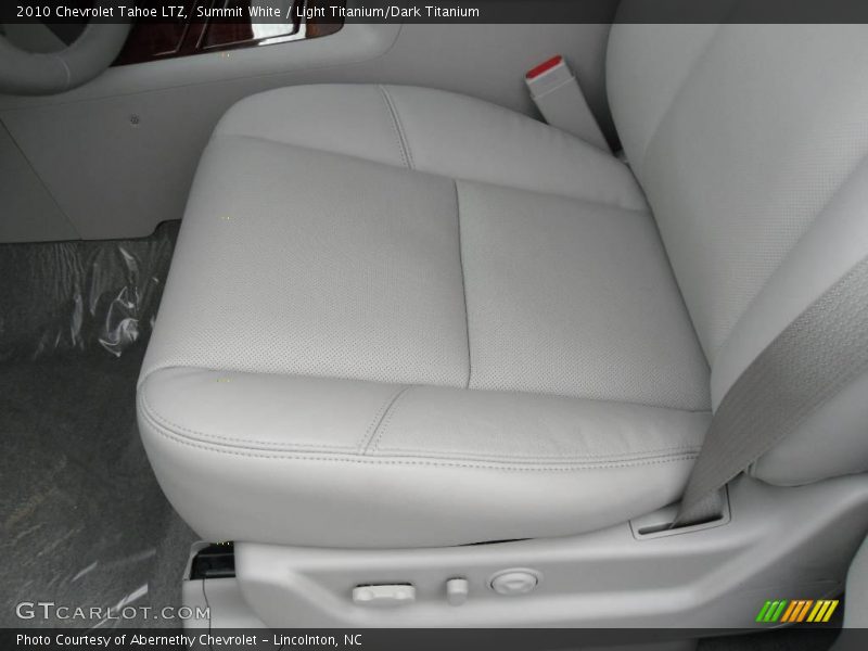 Summit White / Light Titanium/Dark Titanium 2010 Chevrolet Tahoe LTZ