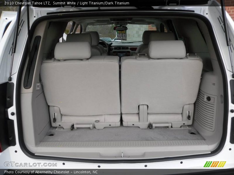 Summit White / Light Titanium/Dark Titanium 2010 Chevrolet Tahoe LTZ