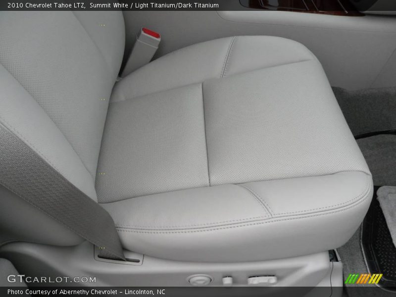 Summit White / Light Titanium/Dark Titanium 2010 Chevrolet Tahoe LTZ