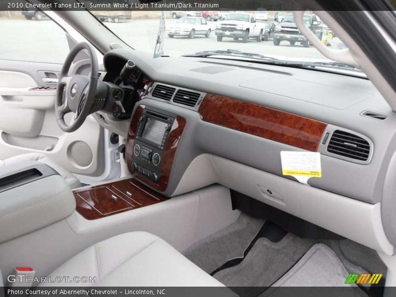 Summit White / Light Titanium/Dark Titanium 2010 Chevrolet Tahoe LTZ