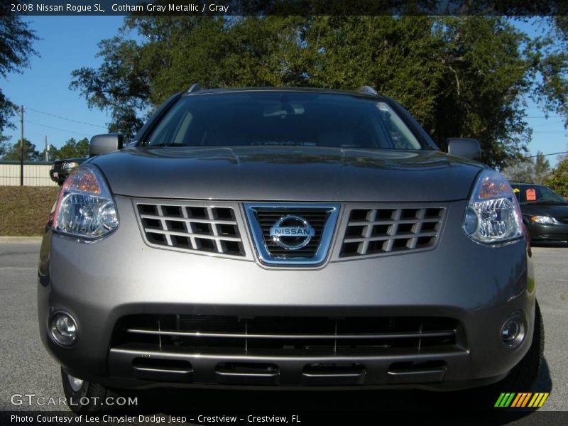 Gotham Gray Metallic / Gray 2008 Nissan Rogue SL