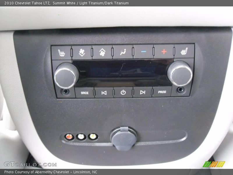 Summit White / Light Titanium/Dark Titanium 2010 Chevrolet Tahoe LTZ
