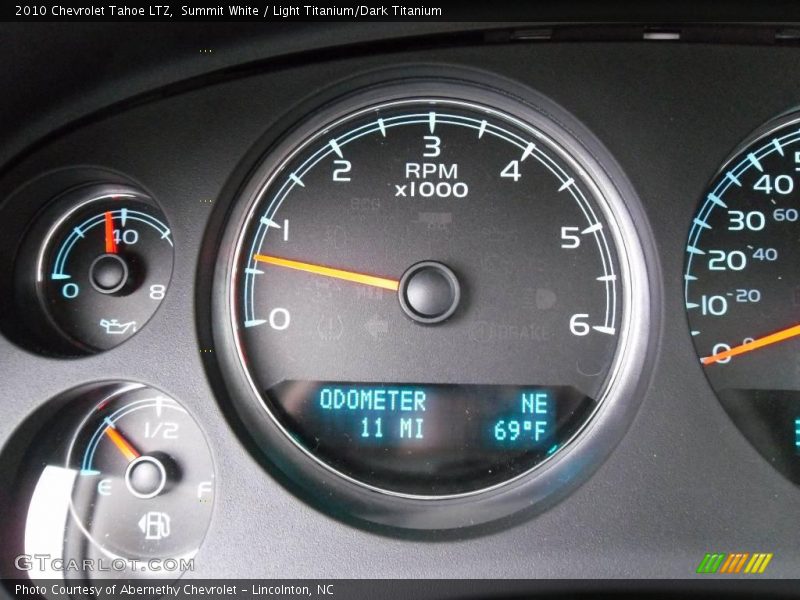 Summit White / Light Titanium/Dark Titanium 2010 Chevrolet Tahoe LTZ