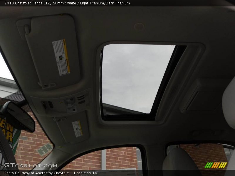 Summit White / Light Titanium/Dark Titanium 2010 Chevrolet Tahoe LTZ