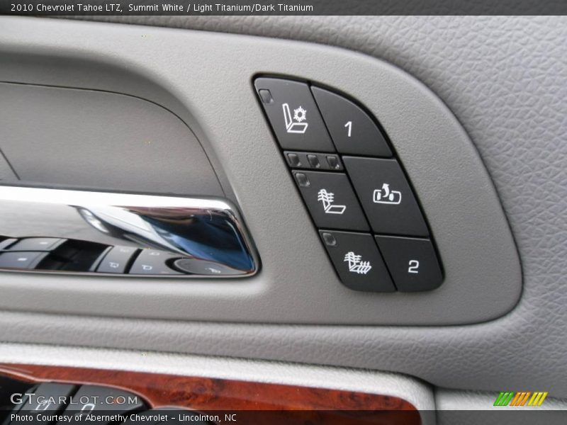 Summit White / Light Titanium/Dark Titanium 2010 Chevrolet Tahoe LTZ