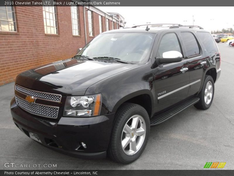 Black / Light Cashmere/Dark Cashmere 2010 Chevrolet Tahoe LTZ
