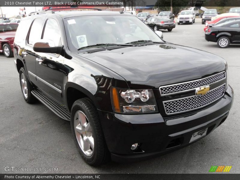 Black / Light Cashmere/Dark Cashmere 2010 Chevrolet Tahoe LTZ