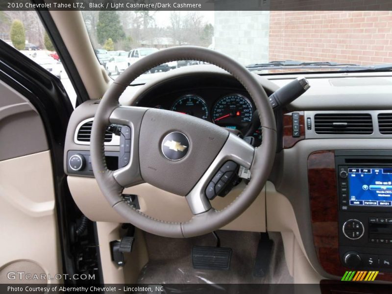 Black / Light Cashmere/Dark Cashmere 2010 Chevrolet Tahoe LTZ