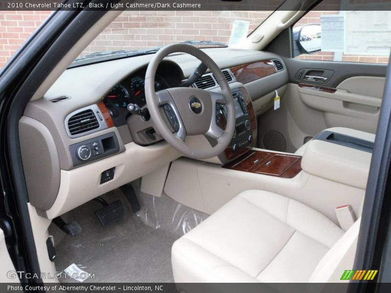 Black / Light Cashmere/Dark Cashmere 2010 Chevrolet Tahoe LTZ