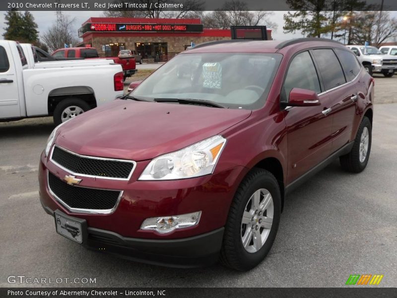 Red Jewel Tintcoat / Cashmere 2010 Chevrolet Traverse LT