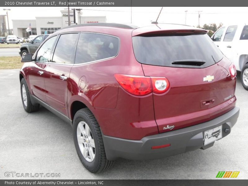 Red Jewel Tintcoat / Cashmere 2010 Chevrolet Traverse LT