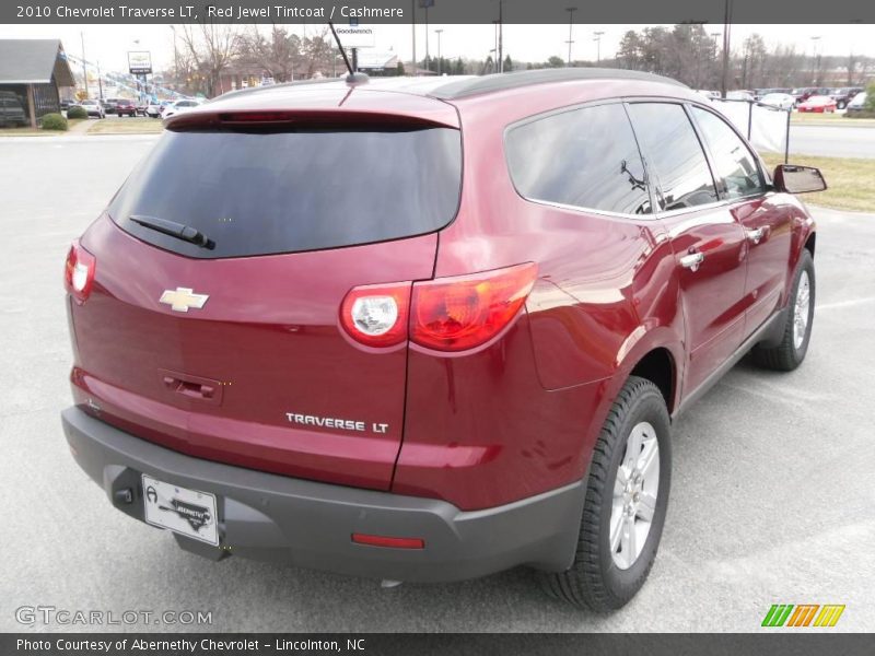 Red Jewel Tintcoat / Cashmere 2010 Chevrolet Traverse LT