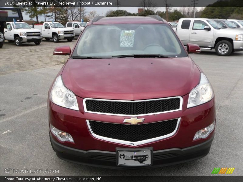 Red Jewel Tintcoat / Cashmere 2010 Chevrolet Traverse LT