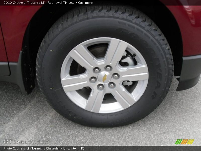 Red Jewel Tintcoat / Cashmere 2010 Chevrolet Traverse LT