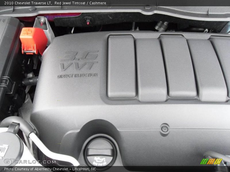 Red Jewel Tintcoat / Cashmere 2010 Chevrolet Traverse LT