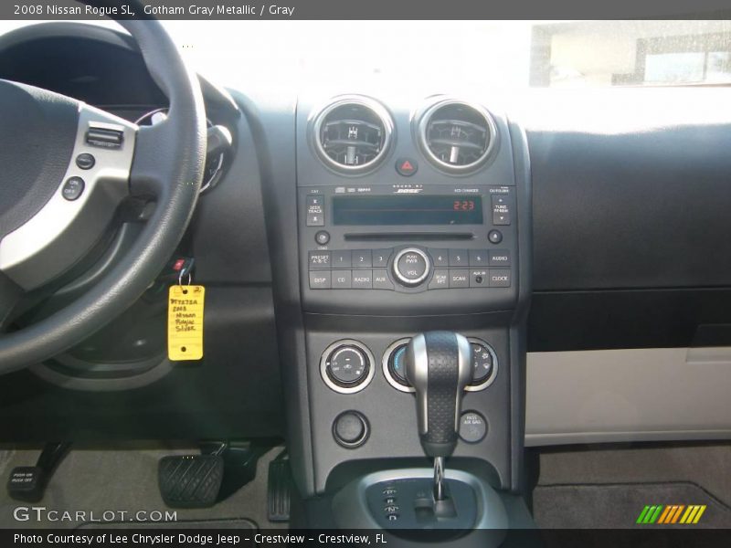 Gotham Gray Metallic / Gray 2008 Nissan Rogue SL