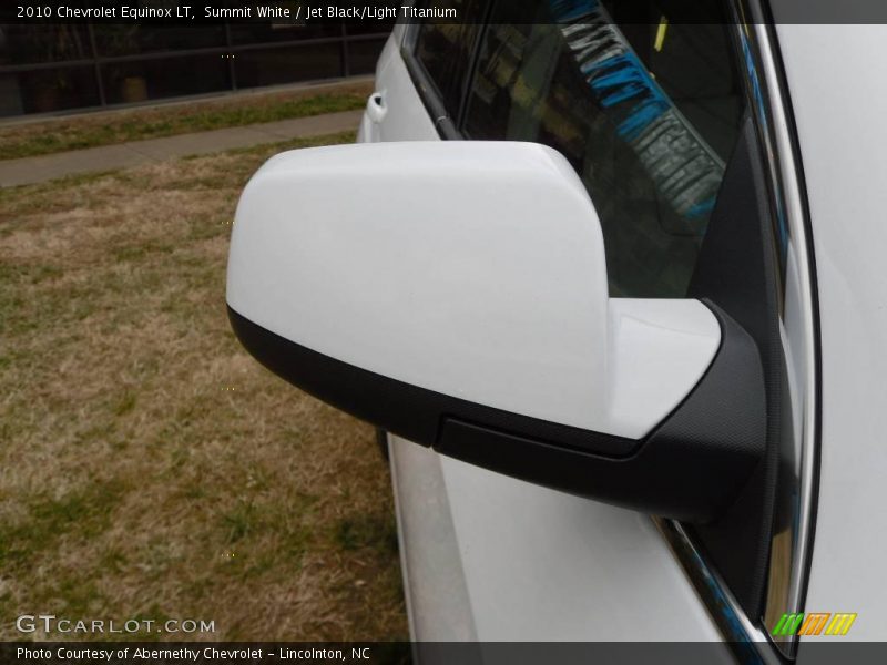 Summit White / Jet Black/Light Titanium 2010 Chevrolet Equinox LT