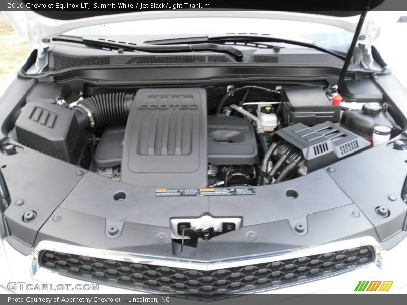 Summit White / Jet Black/Light Titanium 2010 Chevrolet Equinox LT