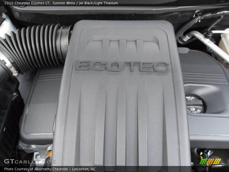 Summit White / Jet Black/Light Titanium 2010 Chevrolet Equinox LT