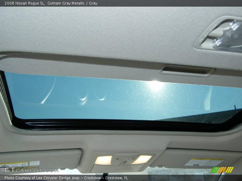 Gotham Gray Metallic / Gray 2008 Nissan Rogue SL