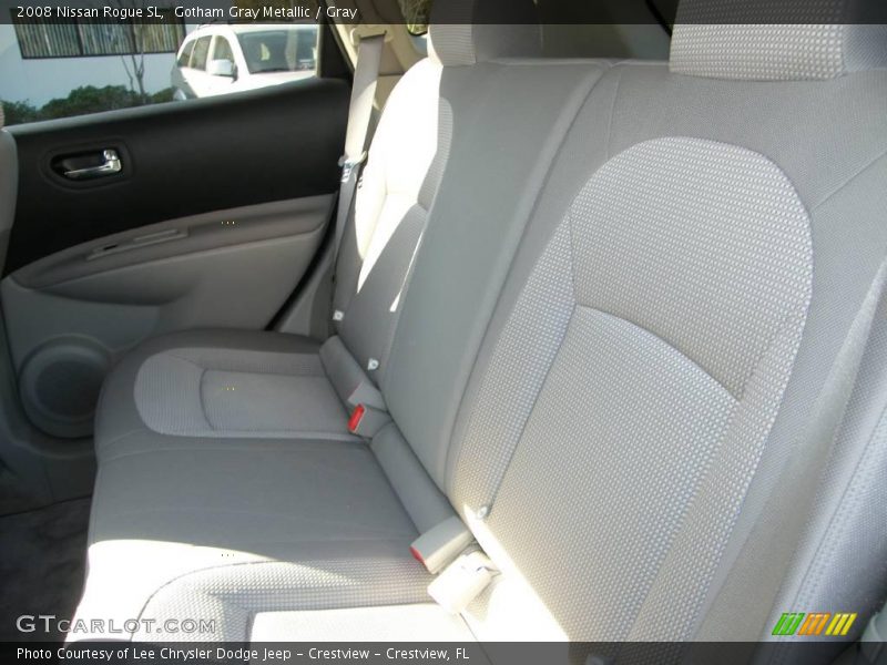 Gotham Gray Metallic / Gray 2008 Nissan Rogue SL