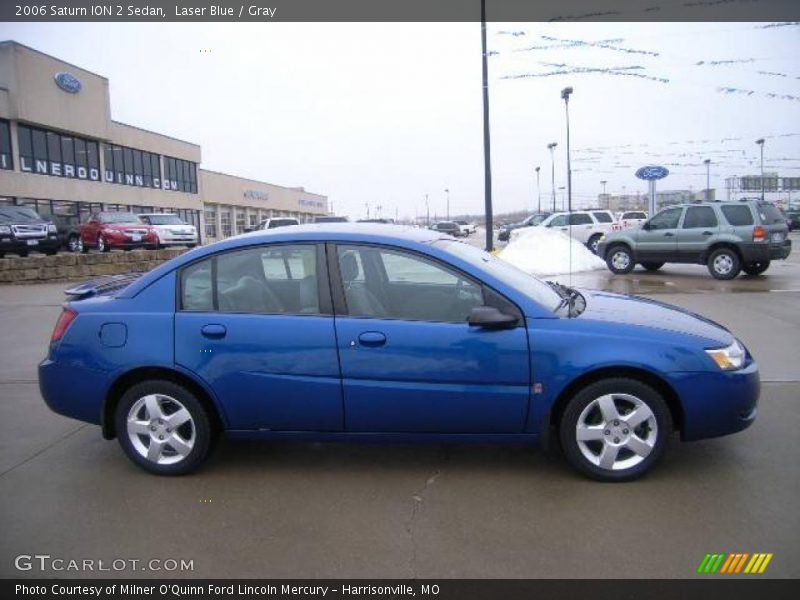 Laser Blue / Gray 2006 Saturn ION 2 Sedan