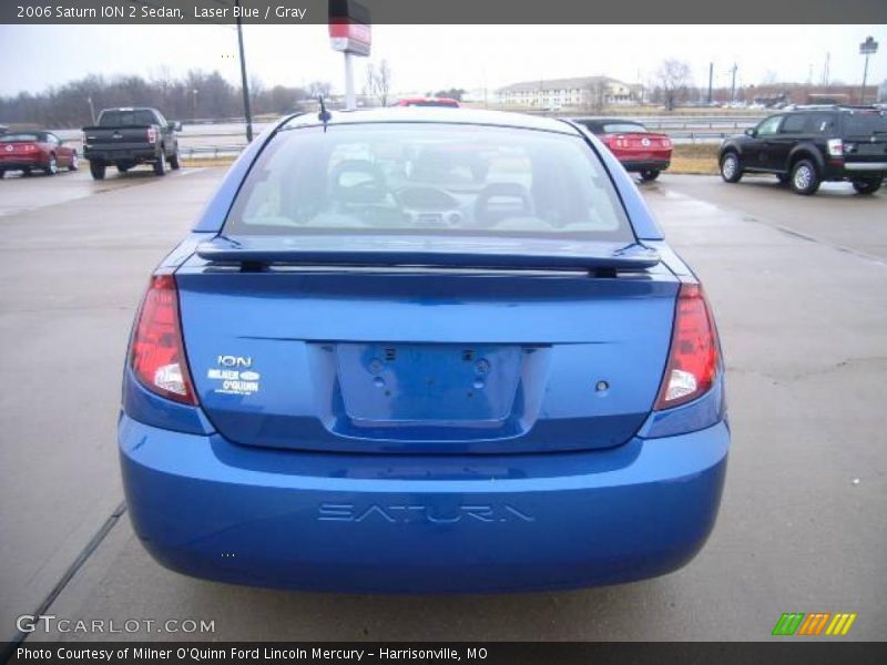 Laser Blue / Gray 2006 Saturn ION 2 Sedan