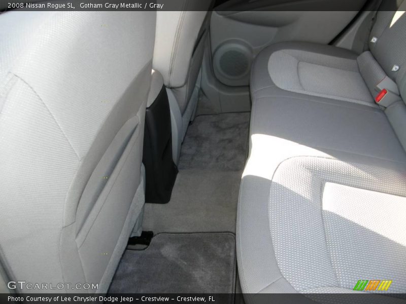 Gotham Gray Metallic / Gray 2008 Nissan Rogue SL