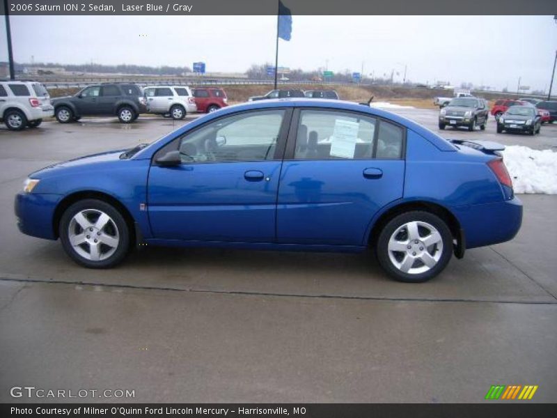 Laser Blue / Gray 2006 Saturn ION 2 Sedan