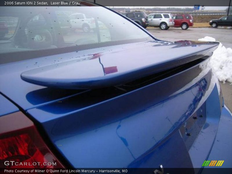 Laser Blue / Gray 2006 Saturn ION 2 Sedan