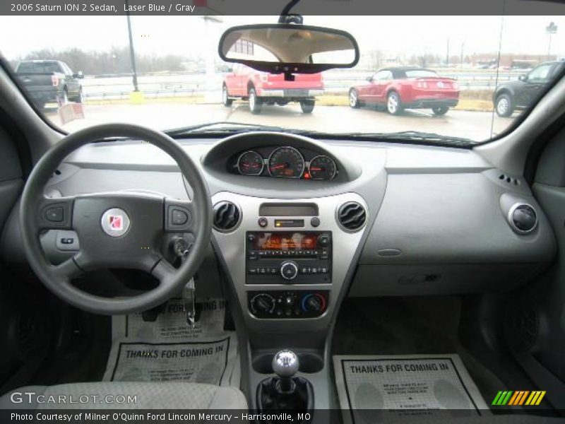 Laser Blue / Gray 2006 Saturn ION 2 Sedan