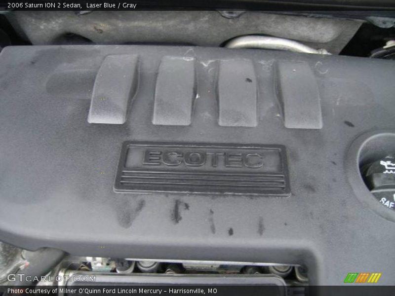 Laser Blue / Gray 2006 Saturn ION 2 Sedan