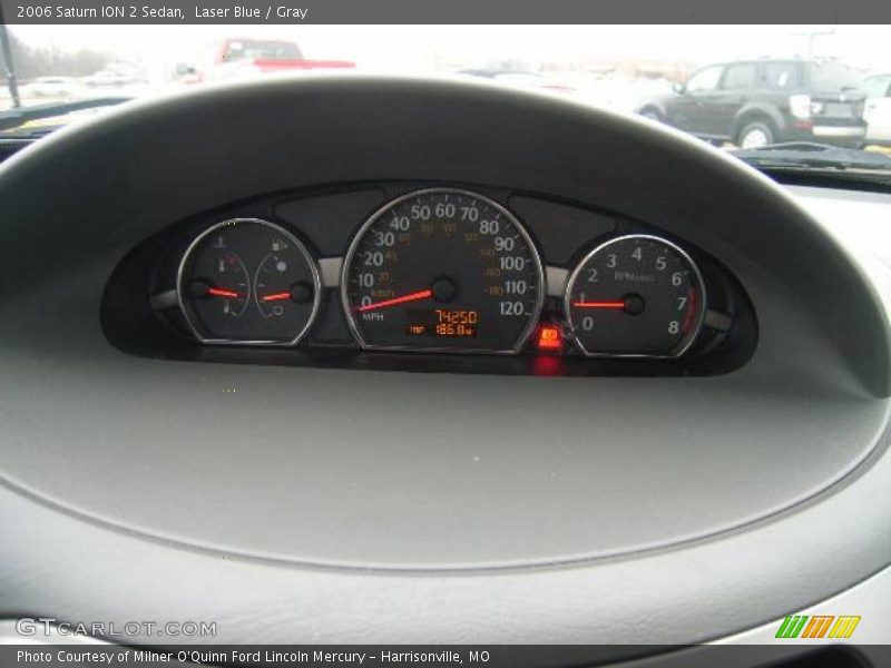 Laser Blue / Gray 2006 Saturn ION 2 Sedan