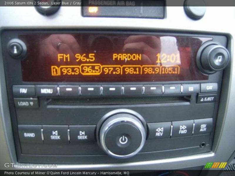 Laser Blue / Gray 2006 Saturn ION 2 Sedan