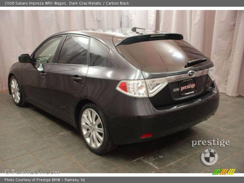 Dark Gray Metallic / Carbon Black 2008 Subaru Impreza WRX Wagon