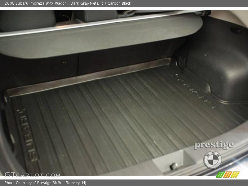 Dark Gray Metallic / Carbon Black 2008 Subaru Impreza WRX Wagon