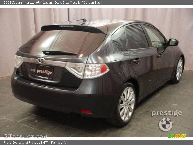 Dark Gray Metallic / Carbon Black 2008 Subaru Impreza WRX Wagon