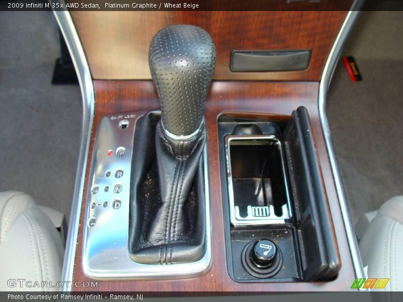 Platinum Graphite / Wheat Beige 2009 Infiniti M 35x AWD Sedan