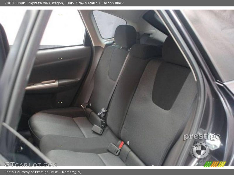 Dark Gray Metallic / Carbon Black 2008 Subaru Impreza WRX Wagon