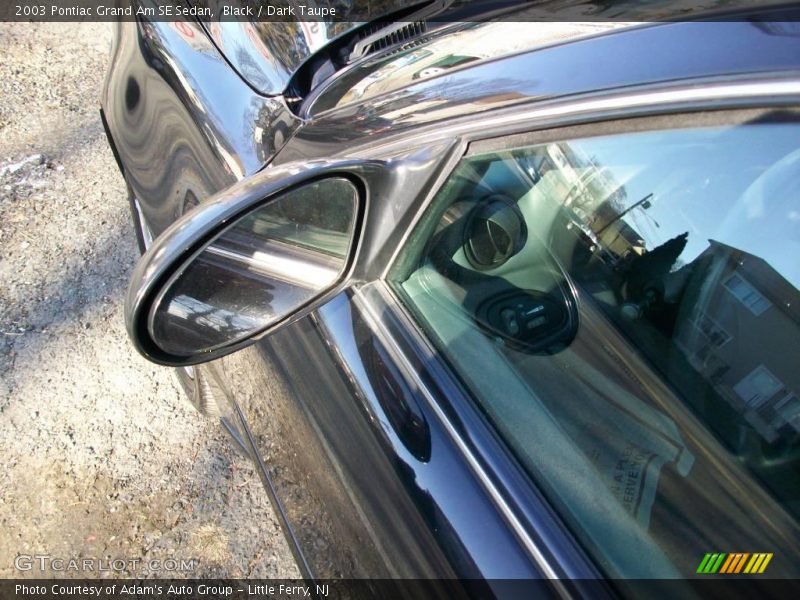 Black / Dark Taupe 2003 Pontiac Grand Am SE Sedan