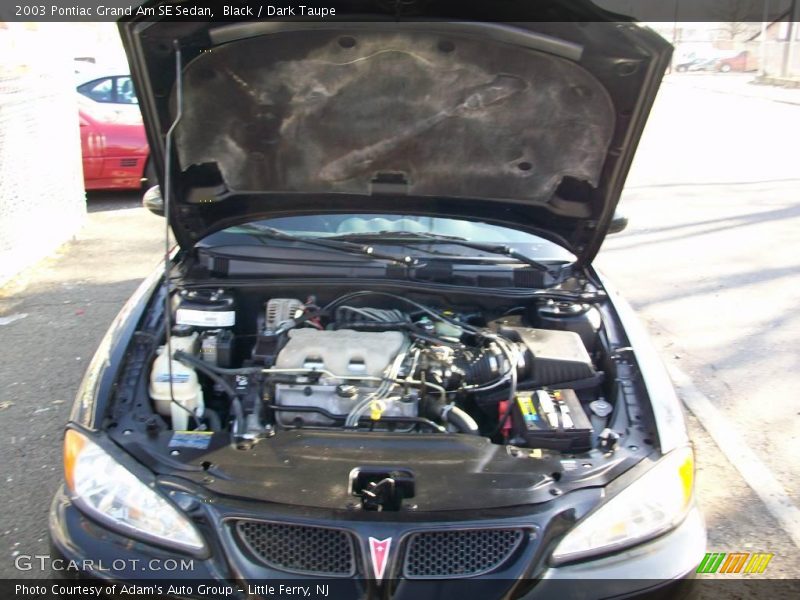 Black / Dark Taupe 2003 Pontiac Grand Am SE Sedan