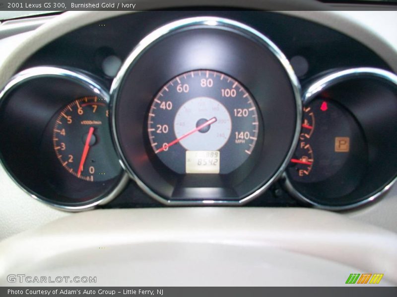 Burnished Gold / Ivory 2001 Lexus GS 300