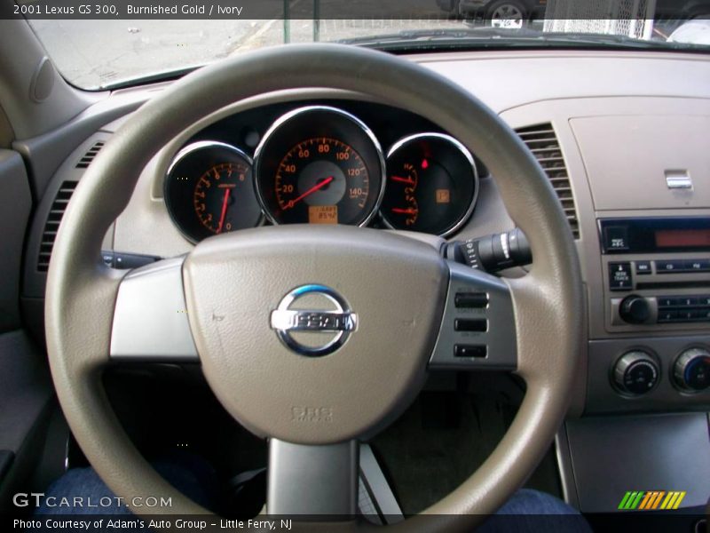 Burnished Gold / Ivory 2001 Lexus GS 300