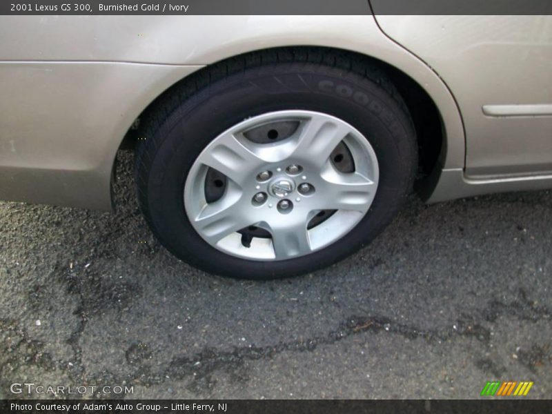 Burnished Gold / Ivory 2001 Lexus GS 300