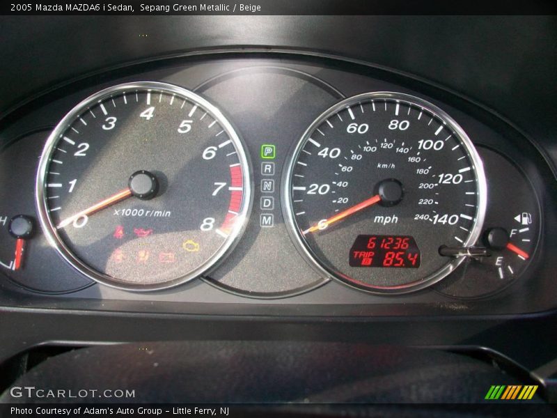 Sepang Green Metallic / Beige 2005 Mazda MAZDA6 i Sedan