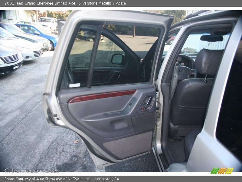 Silverstone Metallic / Agate 2001 Jeep Grand Cherokee Limited 4x4